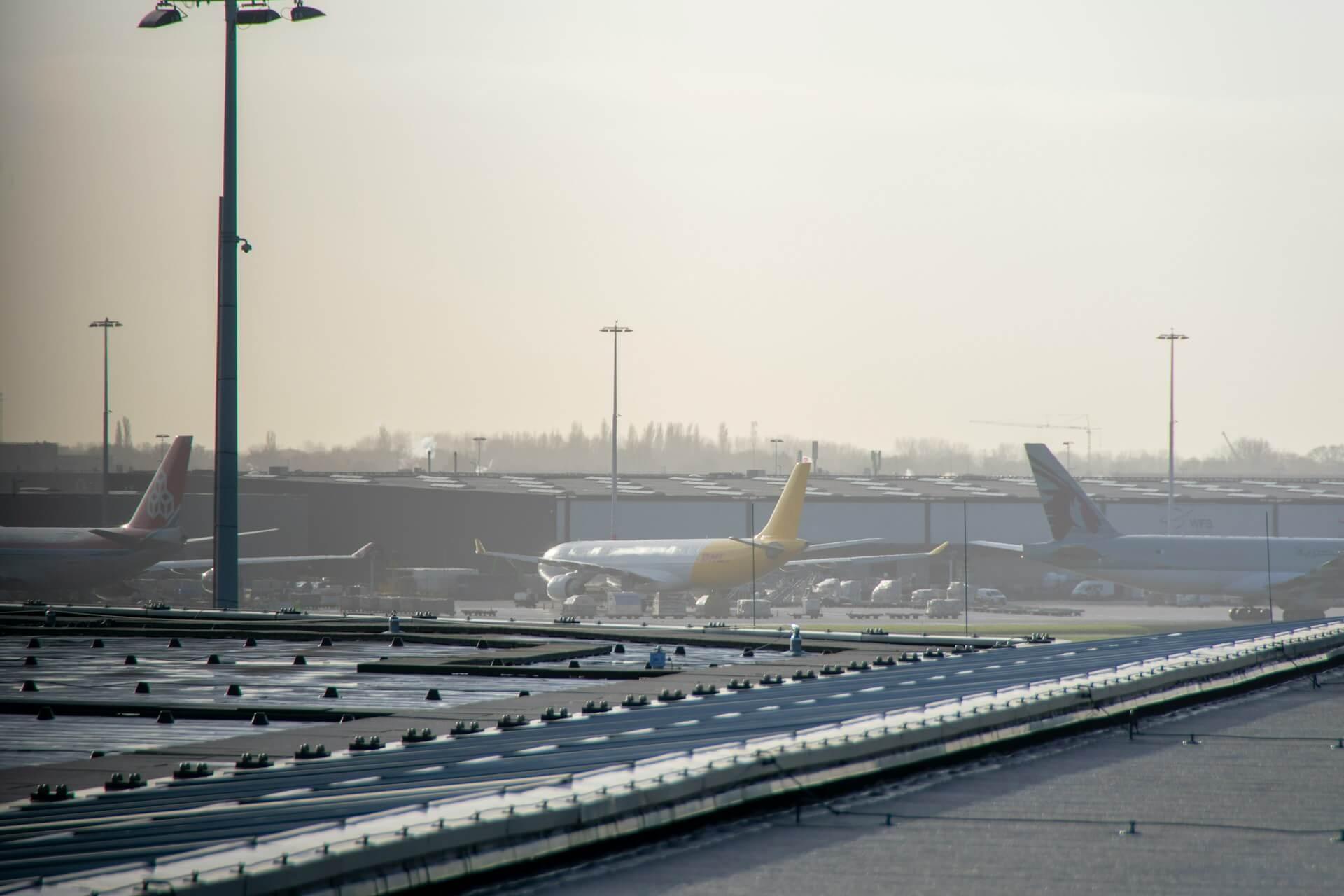 Amsterdam Schiphol Airport Smog